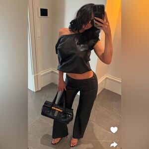 Authentic J Brand Leather Stretch Leggings Beautiful RTL.$998.00🔥🔥BNWT